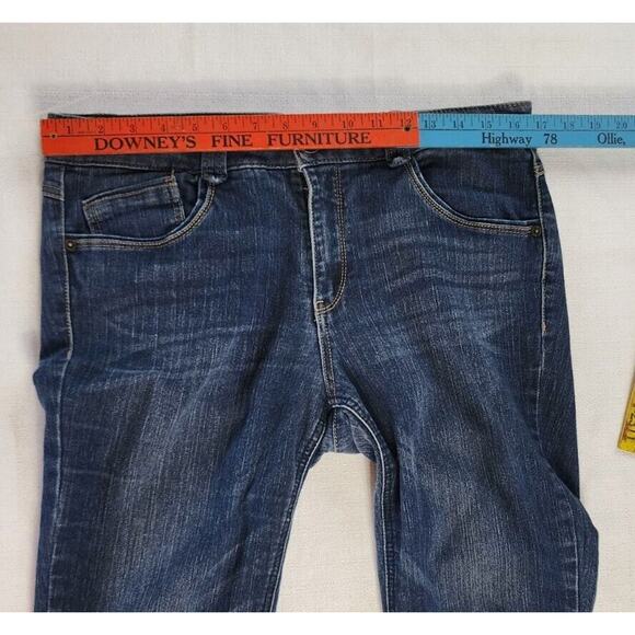 Democracy Jeans size 12 Dark Wash Pants Skinny - Picture 3 of 9